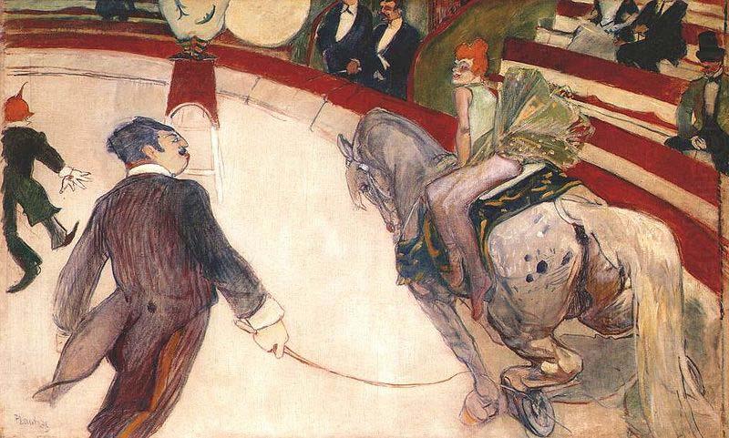 Henri de toulouse-lautrec Equestrienne china oil painting image